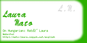 laura mato business card